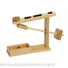 Amish Made Wooden Marble Roller Machine Toy by Lapps Toys B00M4OHC60